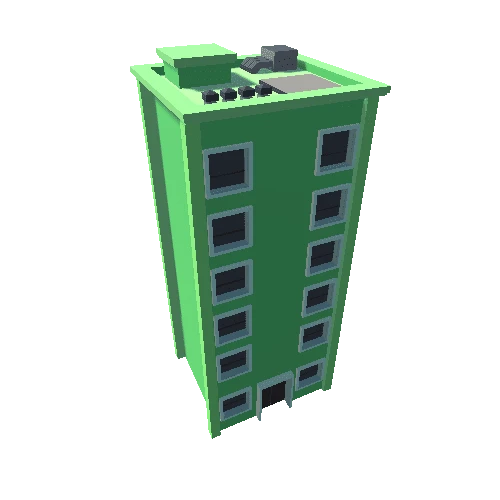 Big Building - Green 00